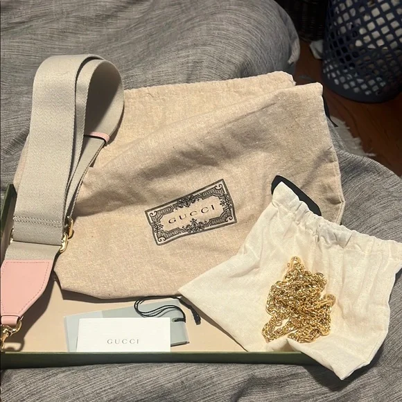 Gucci Pink Quilted Women's Bag - Picture 4 of 10